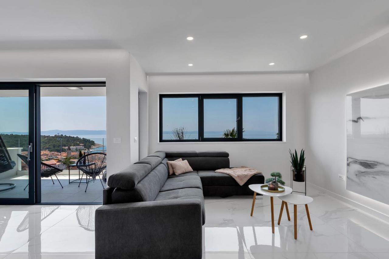 Luxury Seaview apartment Makarska Exteriör bild